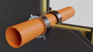 Collarín cortafuego para tuberías de PVC: guía de selección e instalación