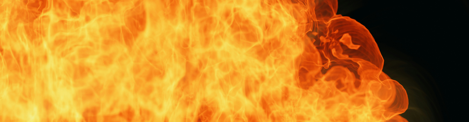 Llamas de fuego para protección pasiva contra incendios
